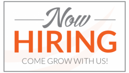 Now Hiring!
